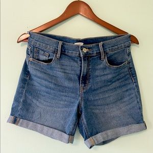 Old Navy jean long shorts